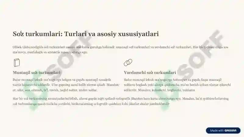 So'z turkumlarini o'rganishda orfografik bilimlar va adabiyotlar ro'yxati 3