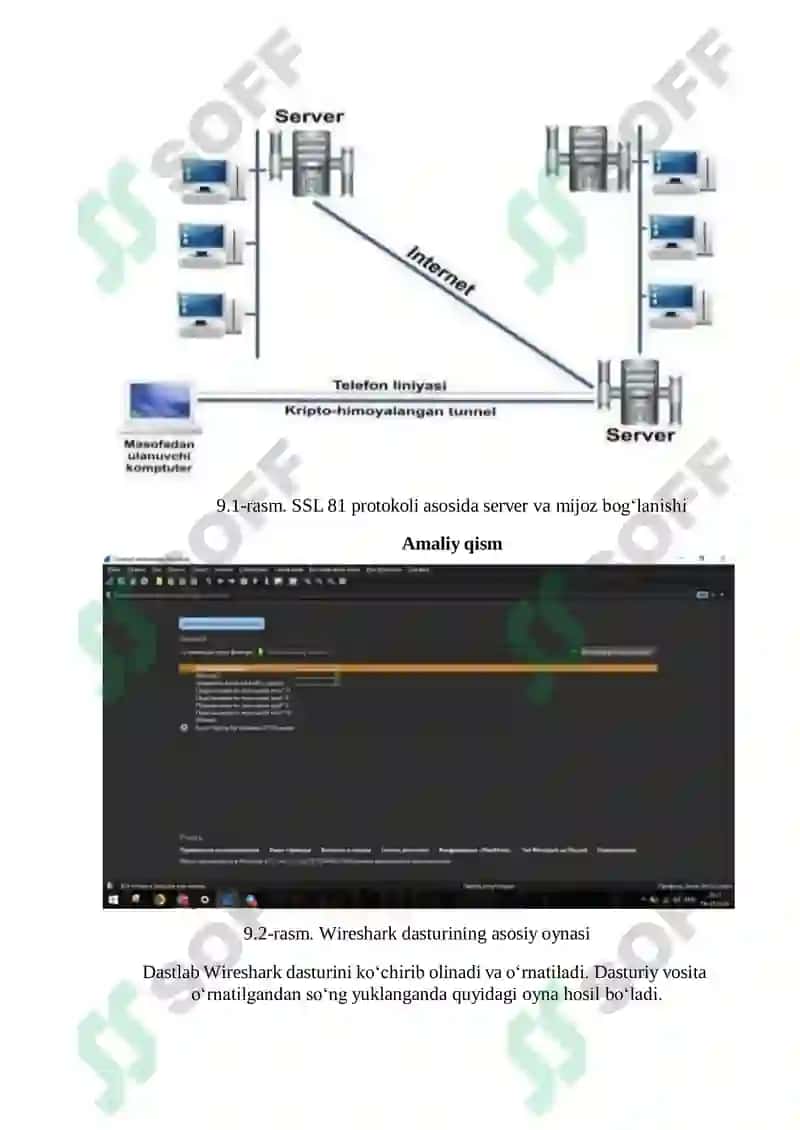 Wireshark ilovasi yordamida SSL paketini tahlili 3