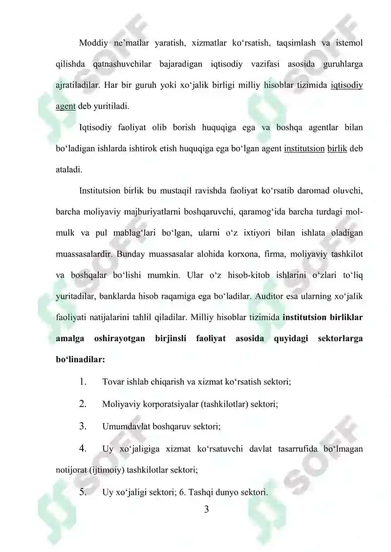 O’zbekiston milliy hisoblar tizimi 3