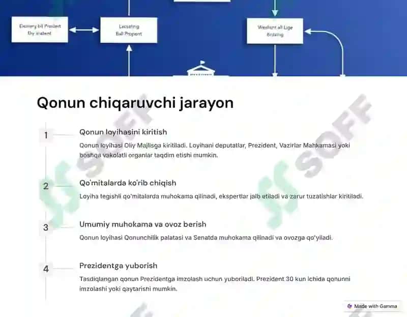 Qonun chiqaruvchi va ijro etuvchi hokimiyat 3