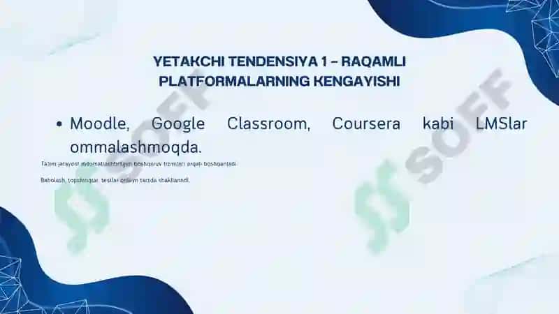 ELEKTRON TA’LIM RIVOJINING YETAKCHI TENDENSIYALARI 3