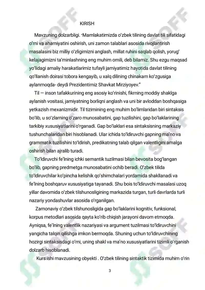 Toʻldiruvchi va uning oʻzbek tilshunosligidagi tadqiqi 3