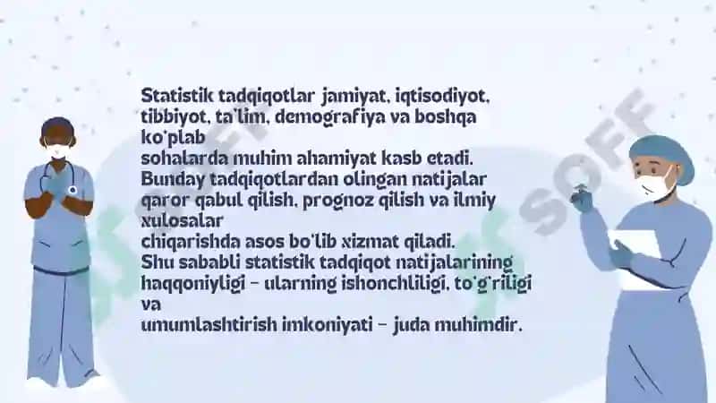 Statistik tadqiqot 3