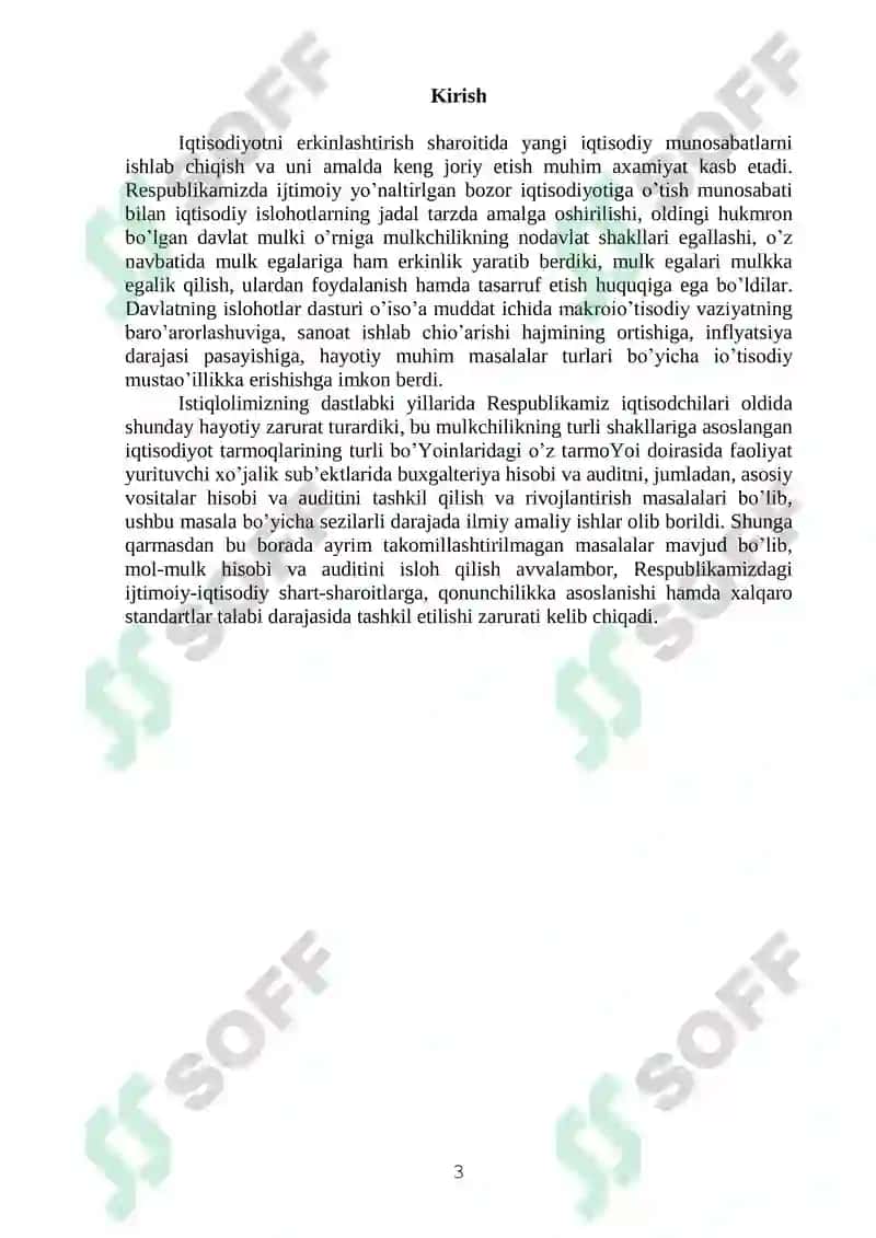 Asosiy vositalar hisobi 3