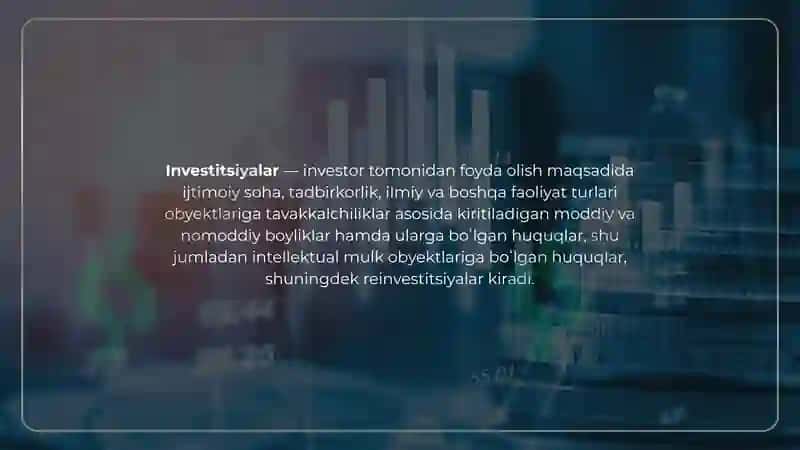 Xorijiy sarmoyadorlar va xorijiy investitsiyalar ishtirokidagi korxonalarga soliq va bojxona imtiyozlari 3