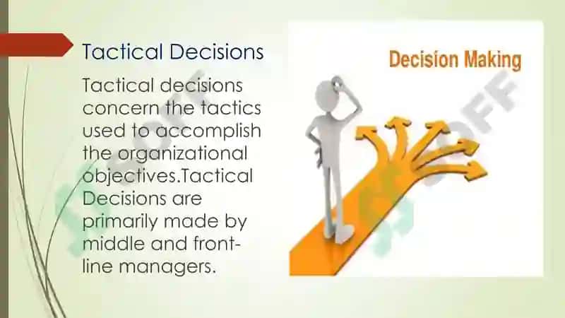 Management Decision Making Categories 3