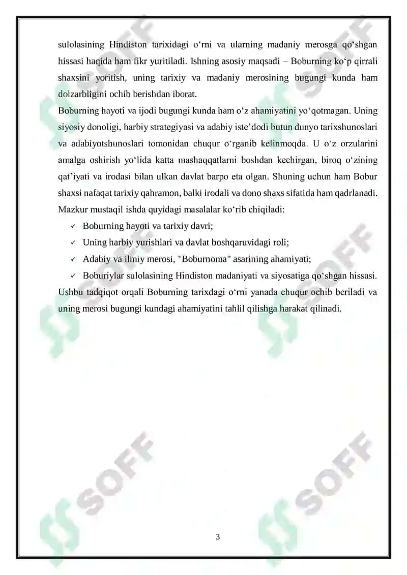 Zahiriddin Muhammad Bobur 3