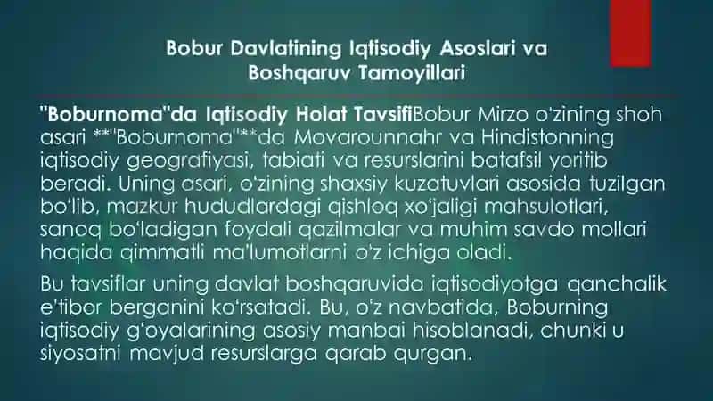 Boburnoma 3