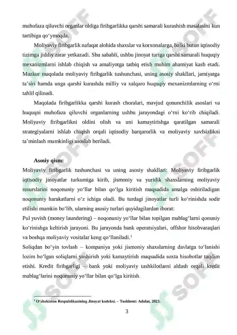 Moliyaviy firibgarlik va unga qarshi kurash 3