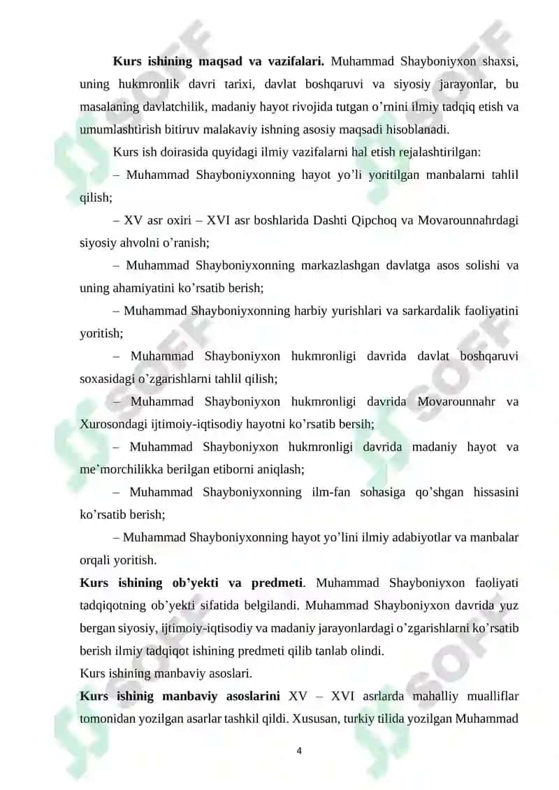 Shayboniylar davlatida qo’shin tuzilishi 3
