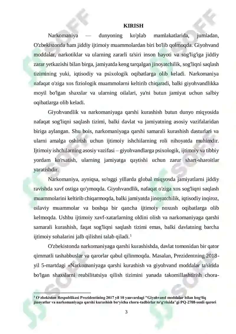 Narkomaniyaga qarshi dasturlar va giyohvandlar bilan ijtimoiy ish 3