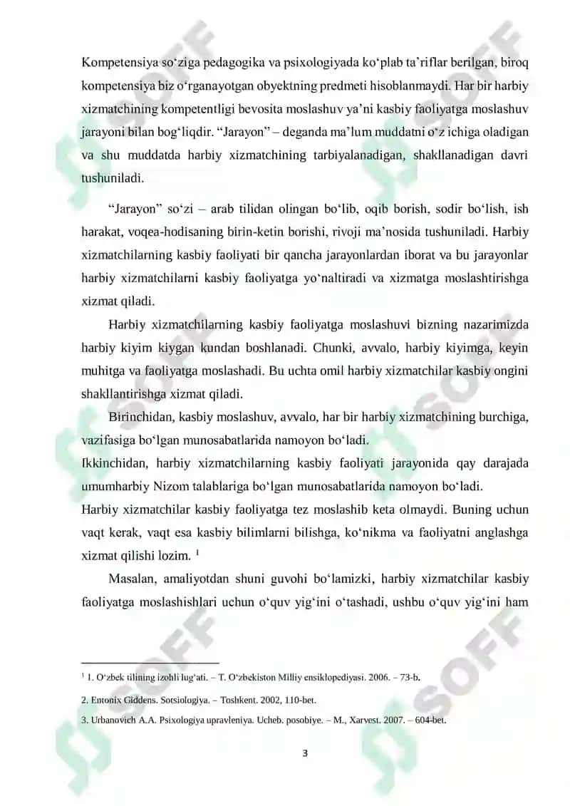 NAFAQADAGI HARBIYLARNING JAMIYATDAGI ISHTIMOYLASHISH MOMOLARI 3