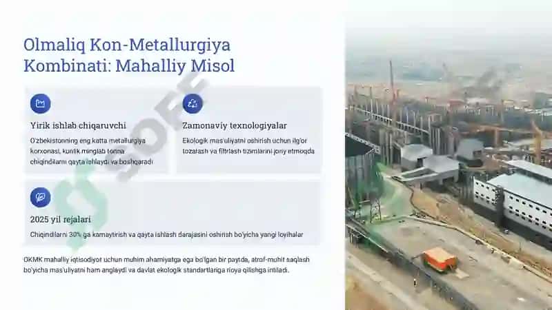 Tog'-kon, Kimyo va  Metallurgiya Sanoati  hamda Atrof-muhit  Muhofazasi 3