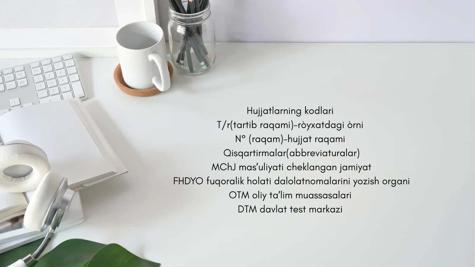 Davlat tilida ish yuritishda koʻp qoʻllaniladigan atamalar 3