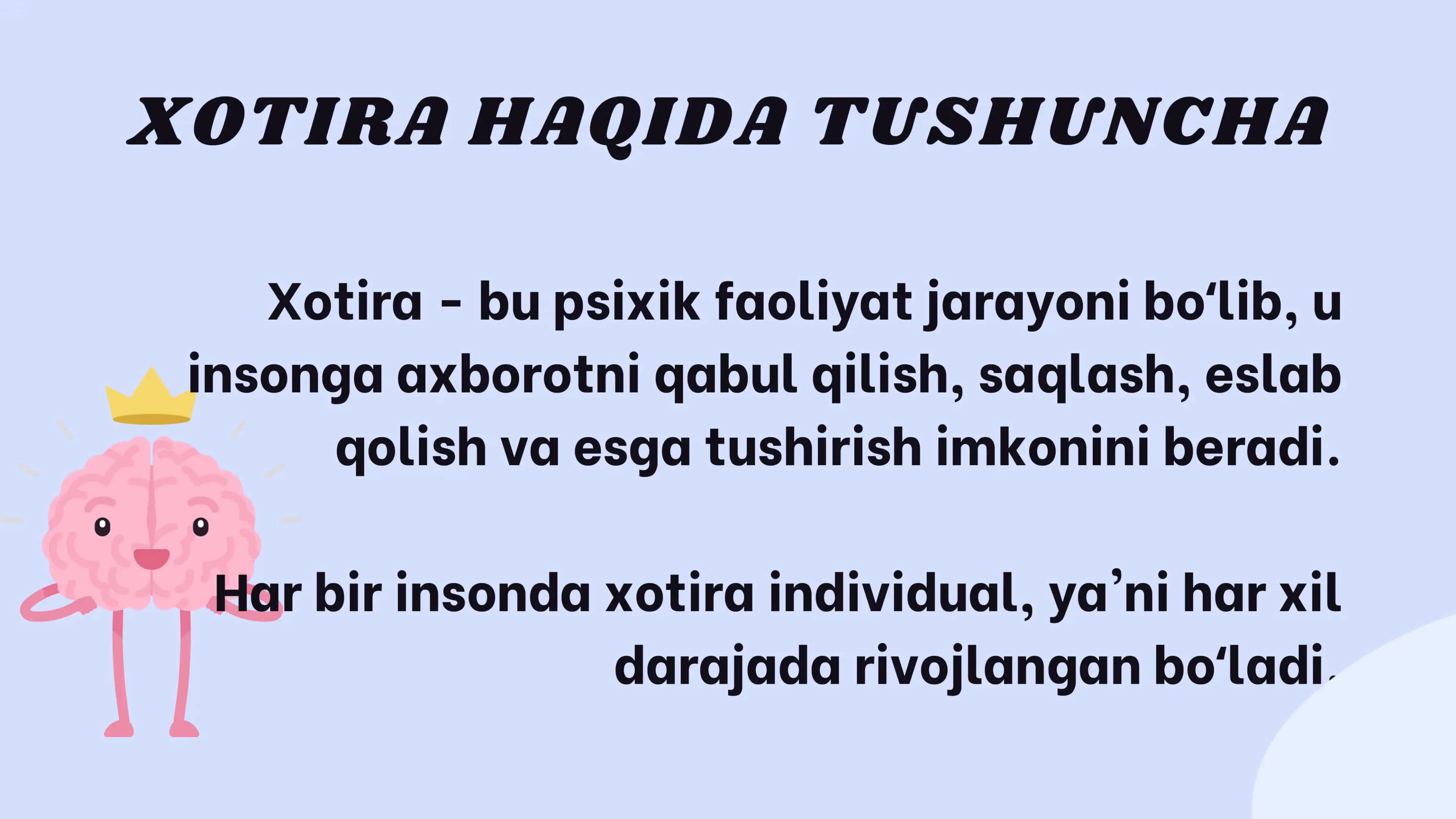 Xotira Tur 3