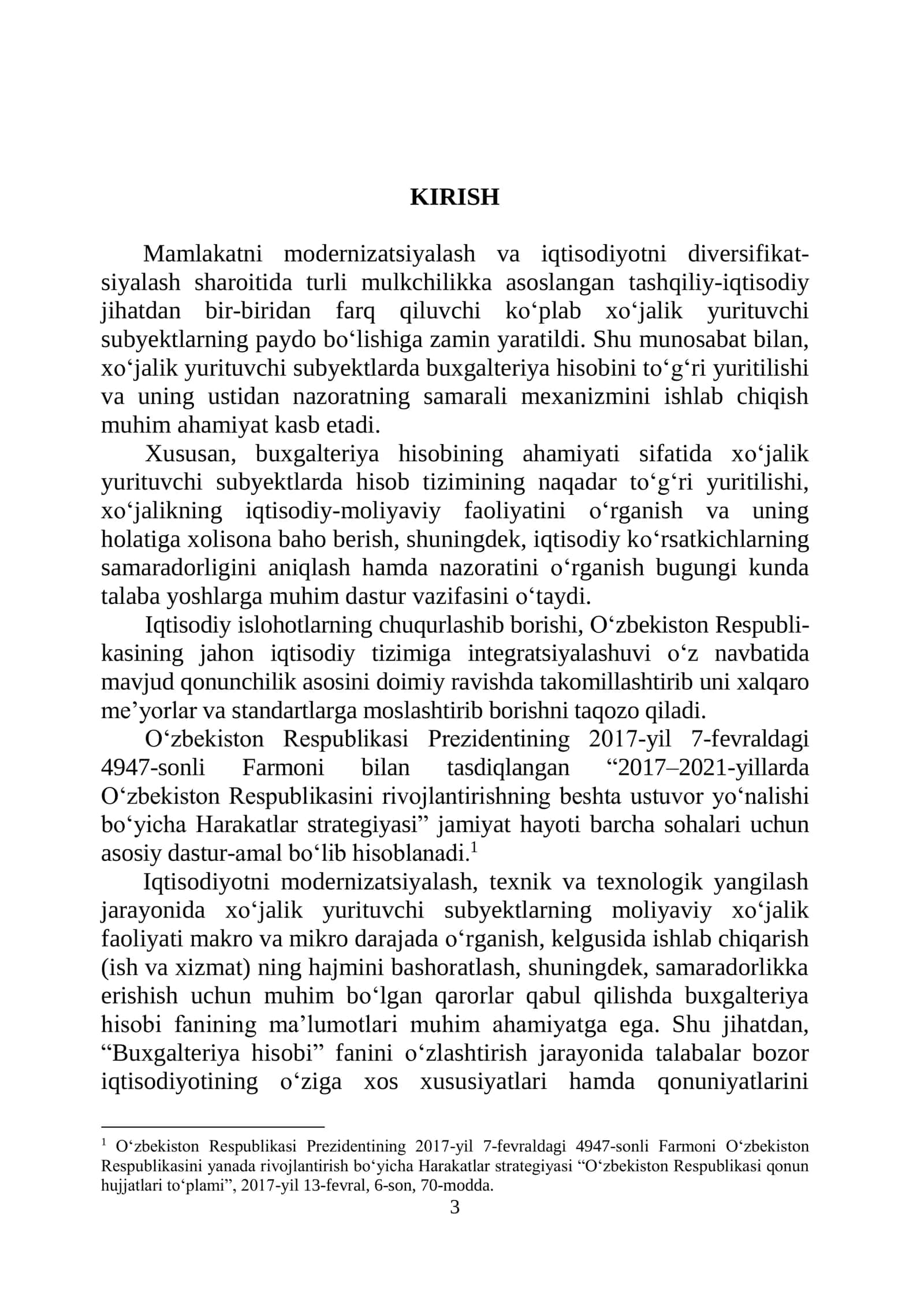 Moliyaviy hisob 3