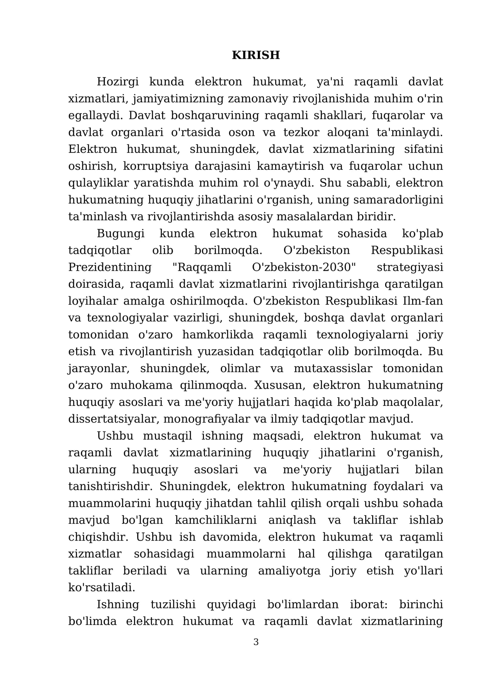 Elektron hukumat: Raqamli davlat xizmatlarining huquqiy jihatlari 3