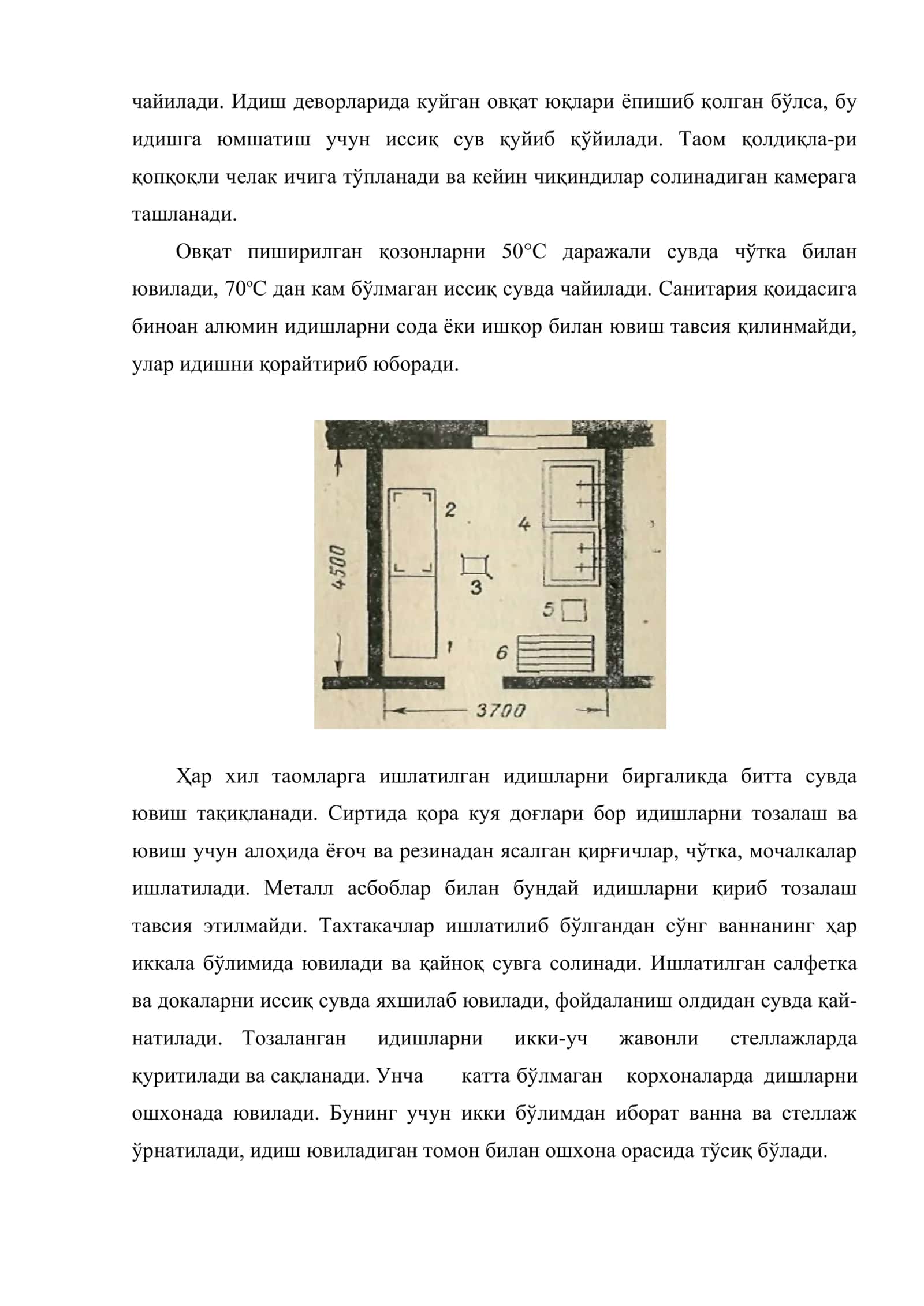 Идиш-товоқларни ювиш ишларини ташкил этиш 3