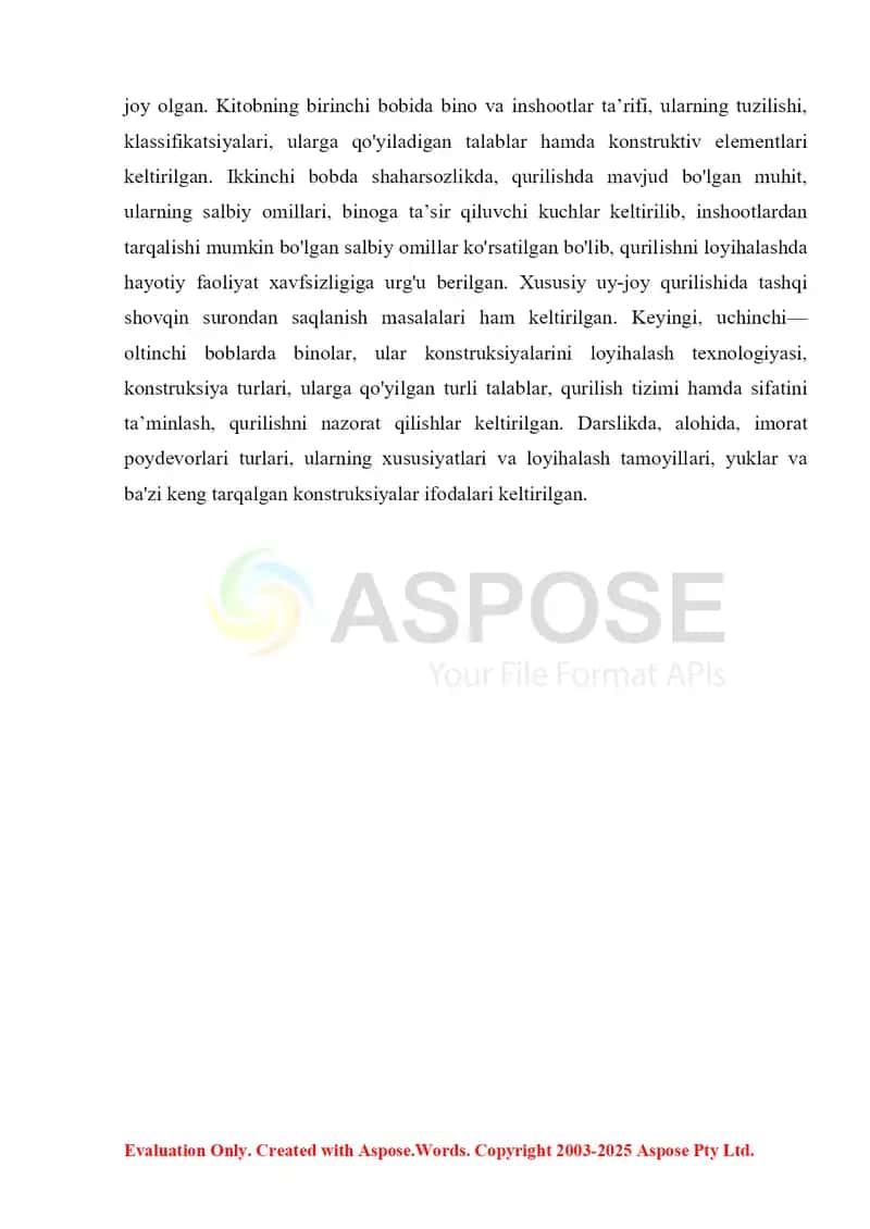 Yig'ma temir beton konstruksiyalarining asosiy turlari va ularning xossalari 3