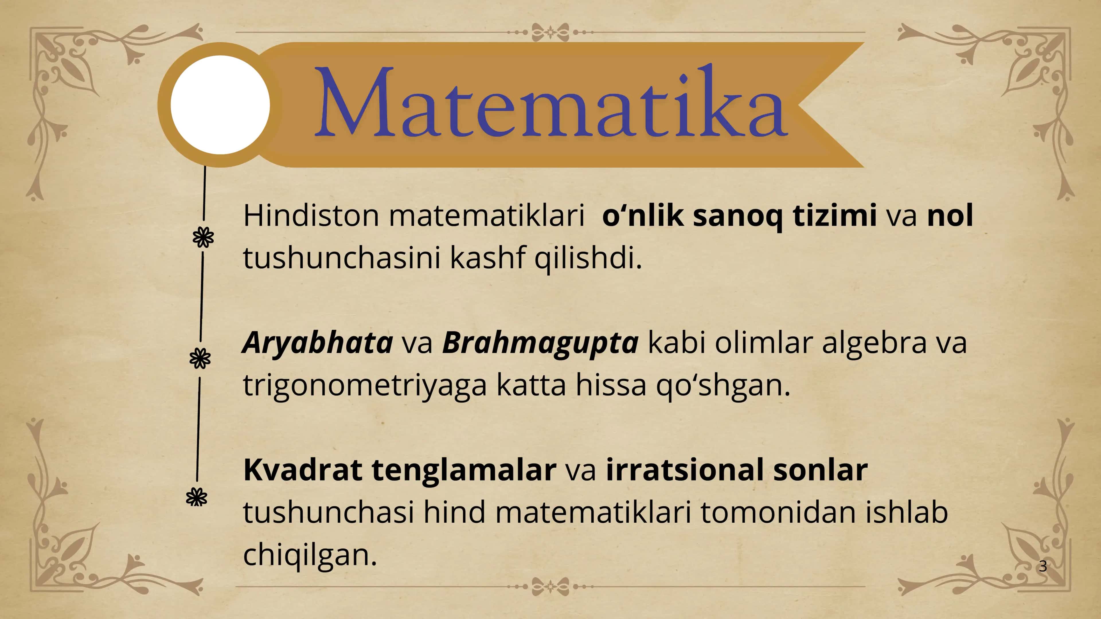 Qadimgi Xitoy va Hindistonda fanning rivojlanishi 3