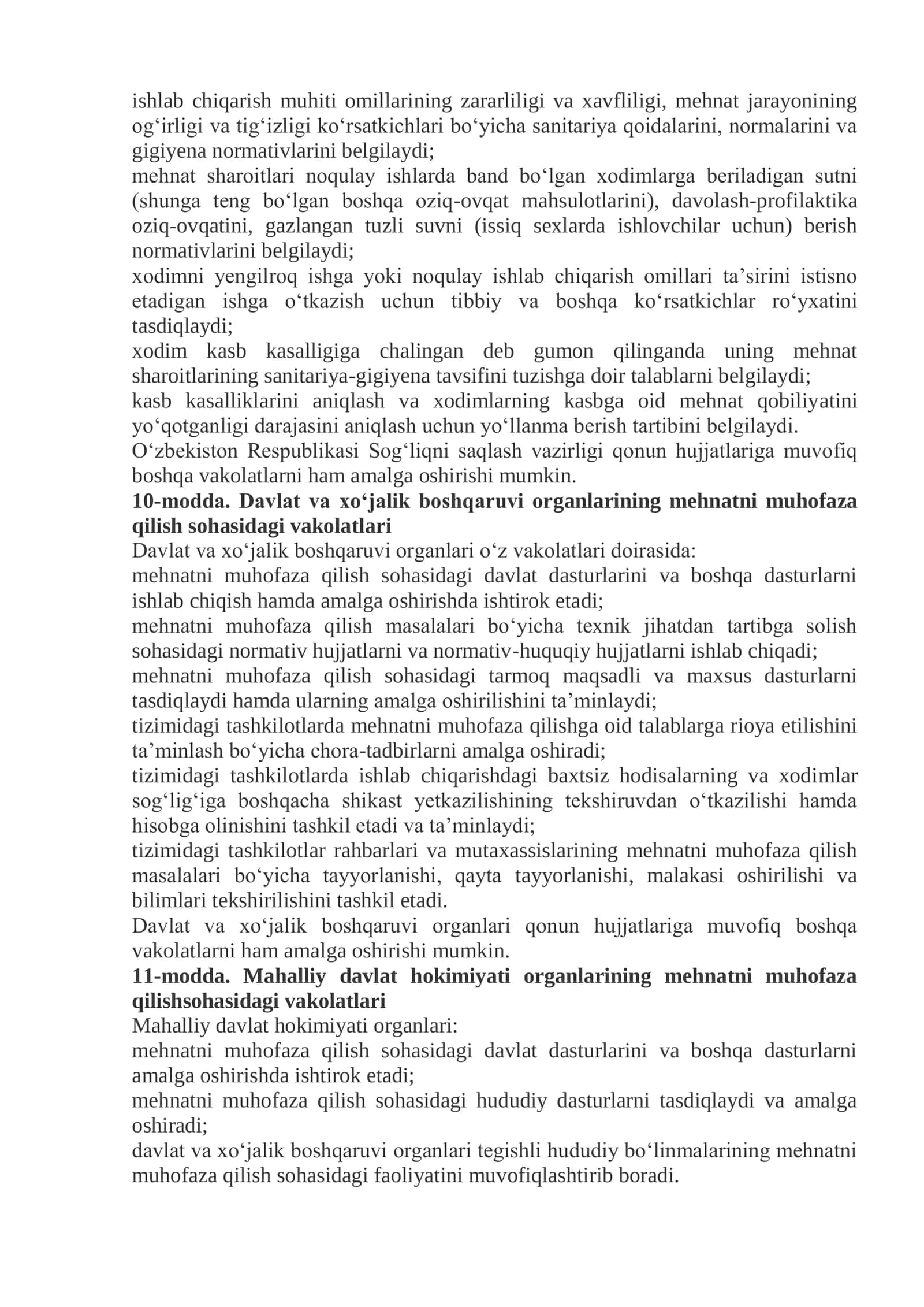 Ishlab chiqarishda faoliyat xavfsizligini boshqarish tizimi 3