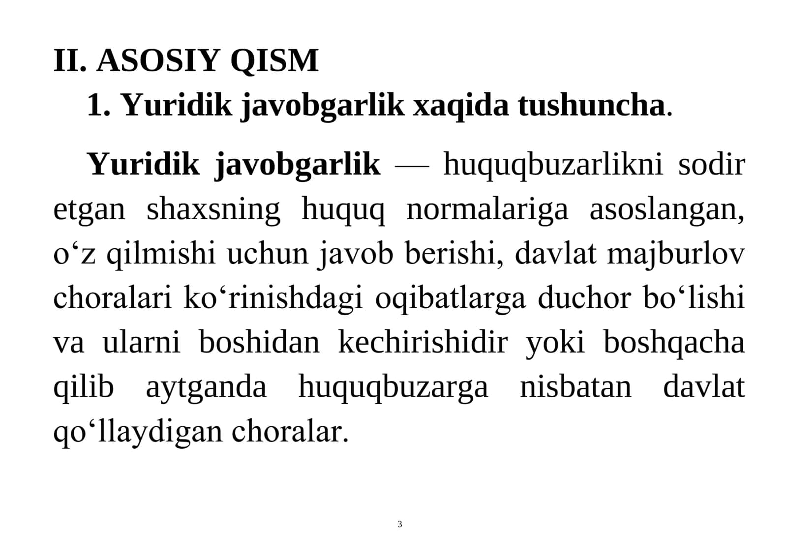 Harbiy xizmatchilar va harbiy xizmatdagi majburlar yig’iniga chaqirilganlarning jinoiy javobgarligi 3