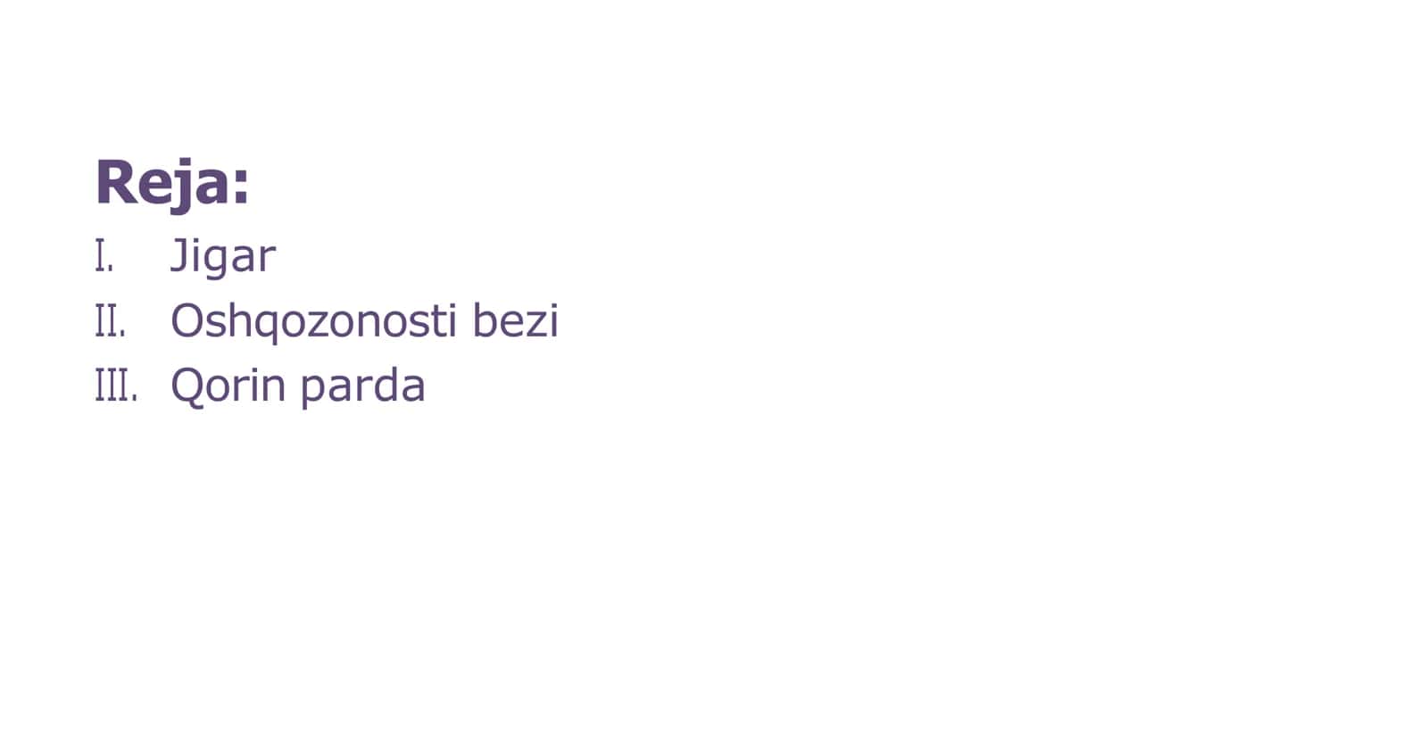 Hazm.Jigar va oʻt yoʻllari 3