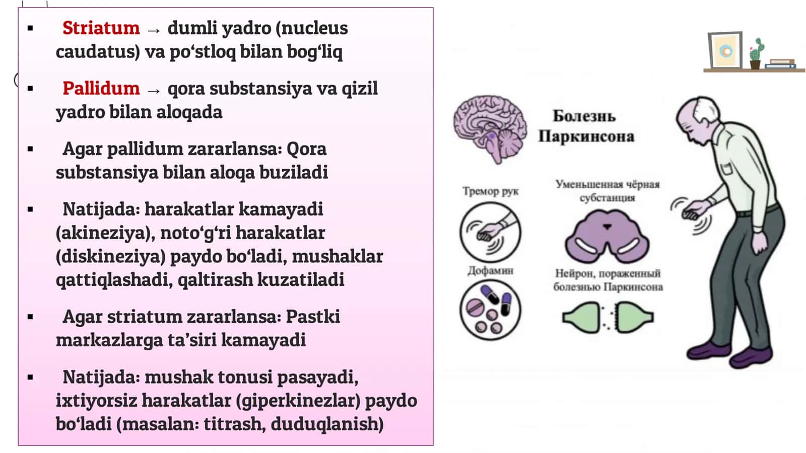 Parkinsonizmga qarshi dori 3