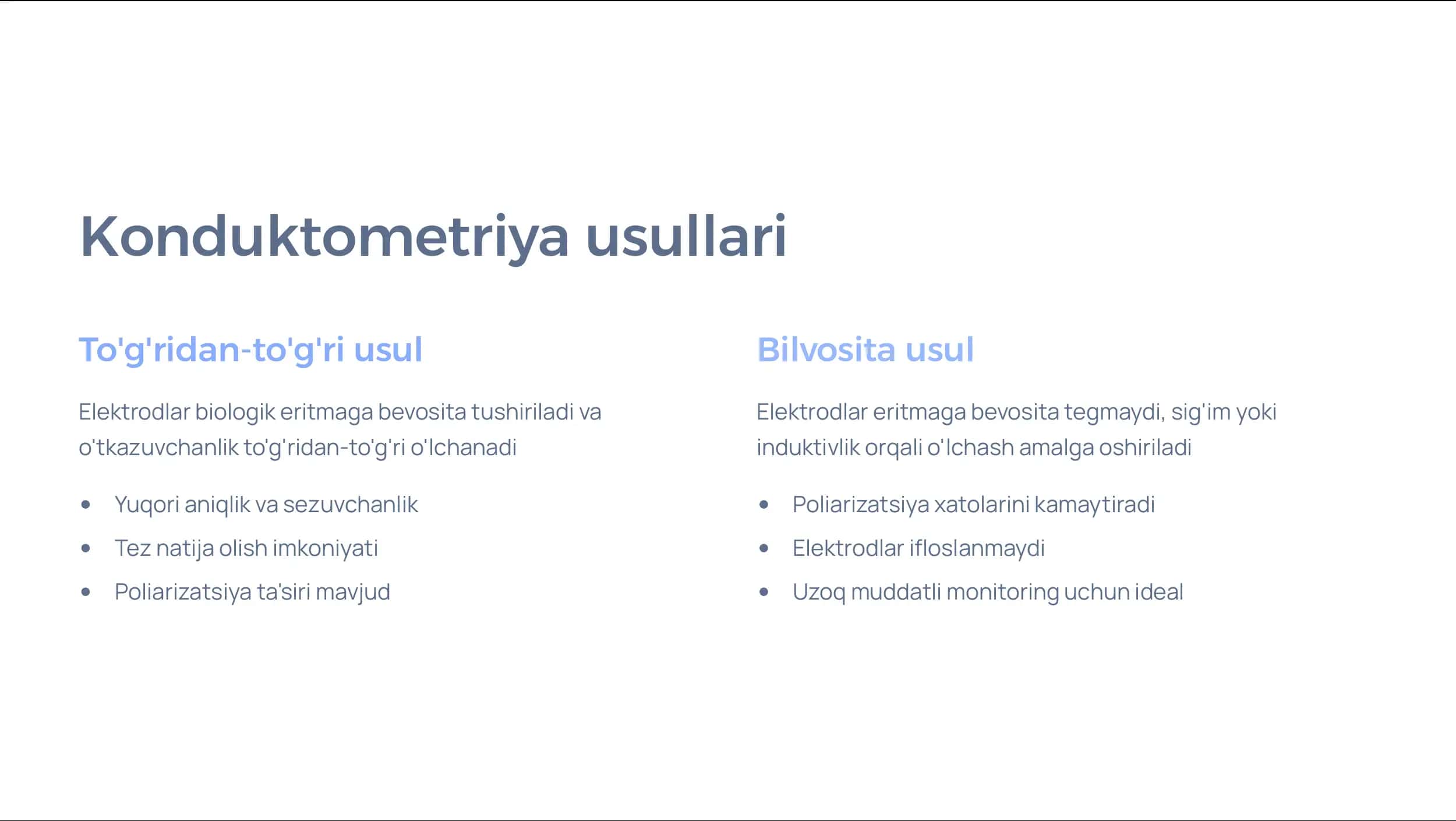 Konduktametriya va uning tibbiyotdagi ahmiyati 3