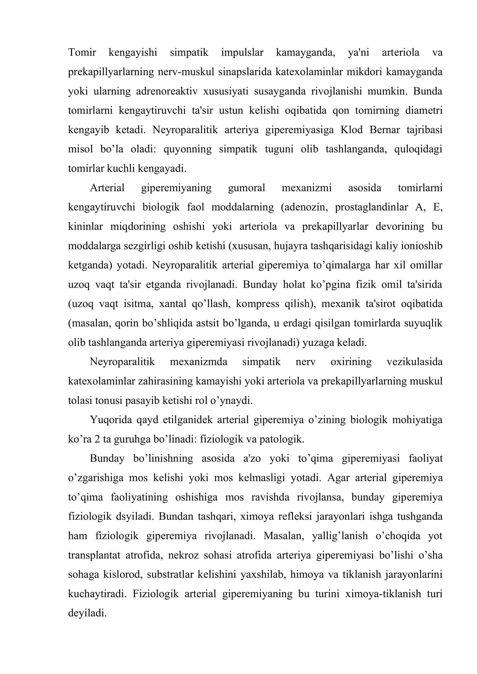 Qon aylanishining mahalliy buzilishlari 3