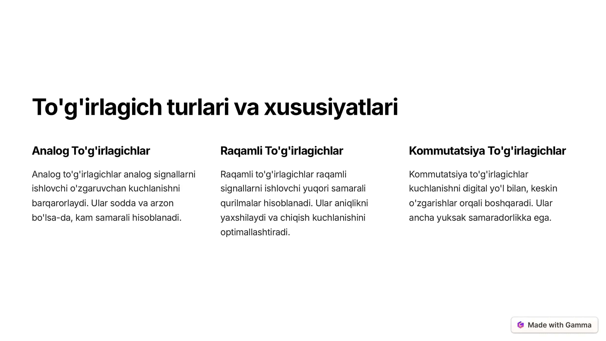 To'g'irlagichlar 3