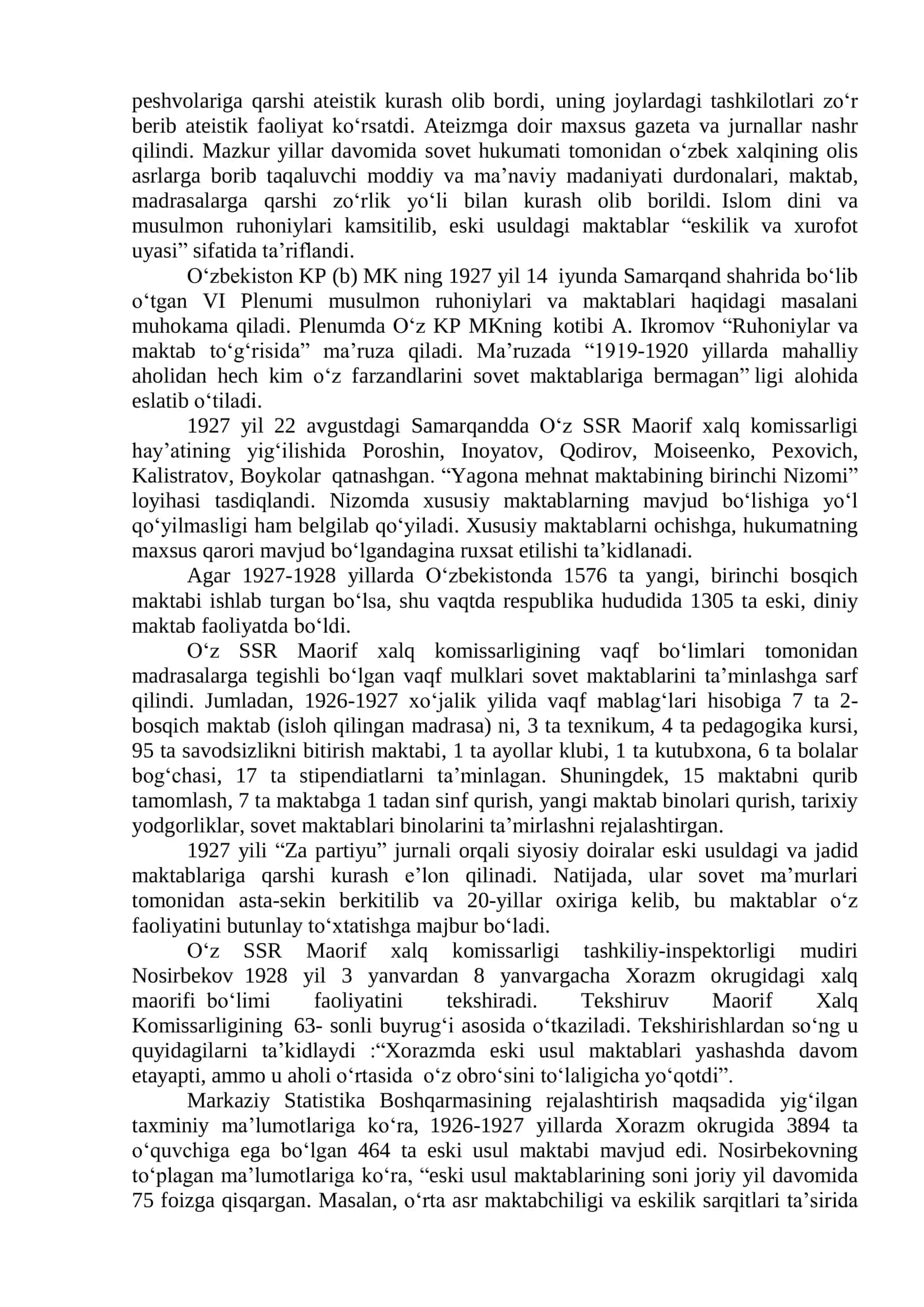 XVI-XIX asrlarda Markaziy Osiyoda fanning ahvoli 3
