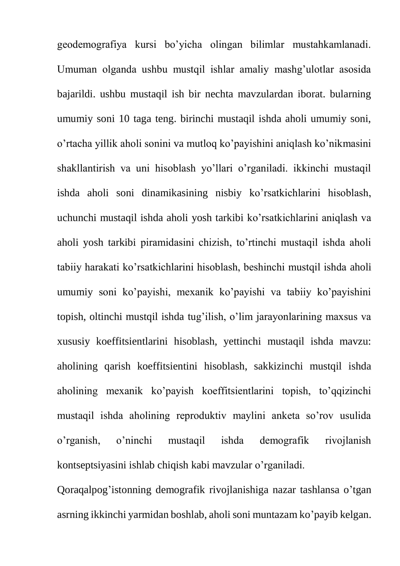Mustaqillik yillari Qoraqalpoqiston respublikasining iqtisodiy yangilanishi 3
