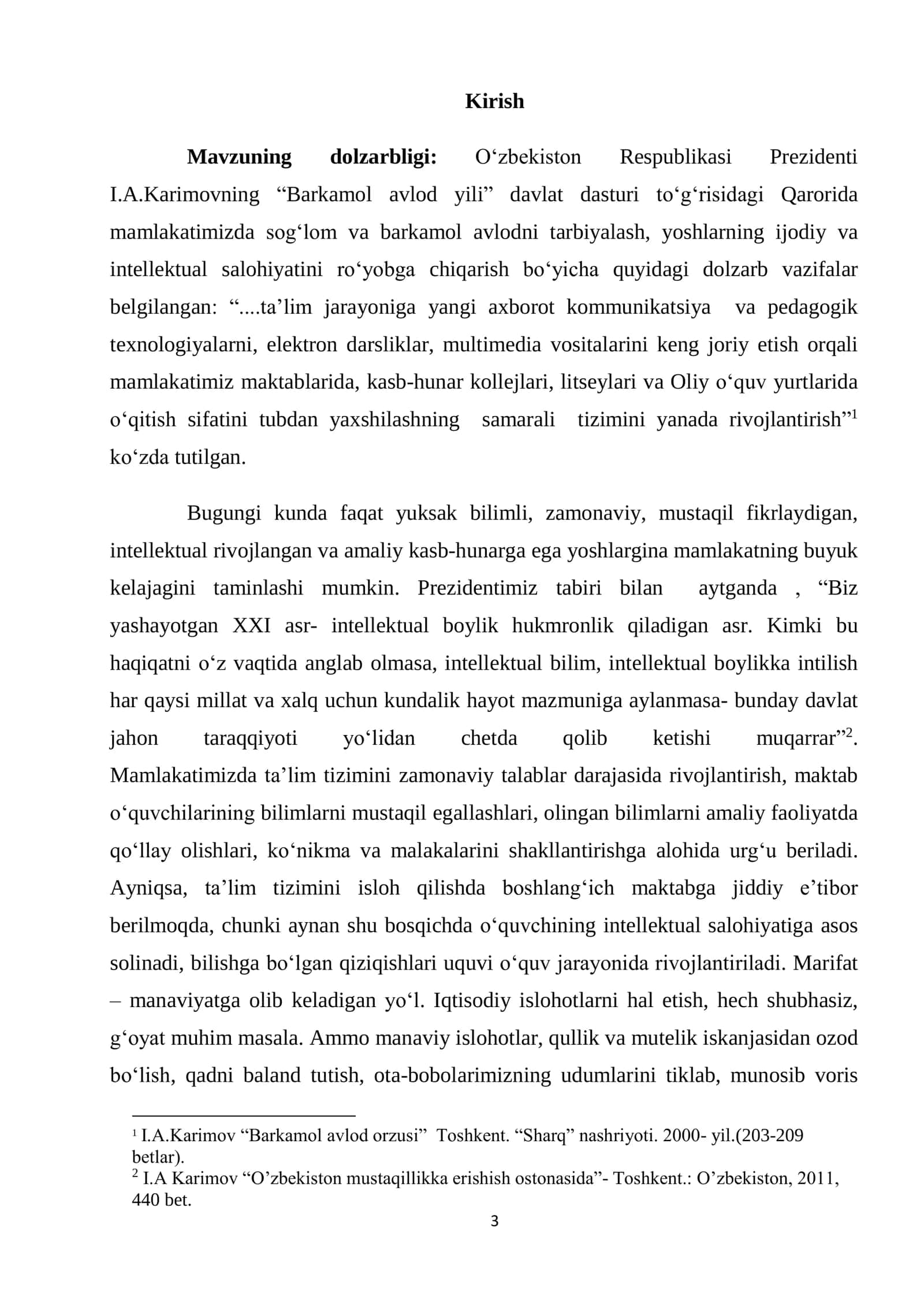 Boshlang’ich sinf o’quvchilarining intellektual qobiliyatlarini rivojlantirish 3