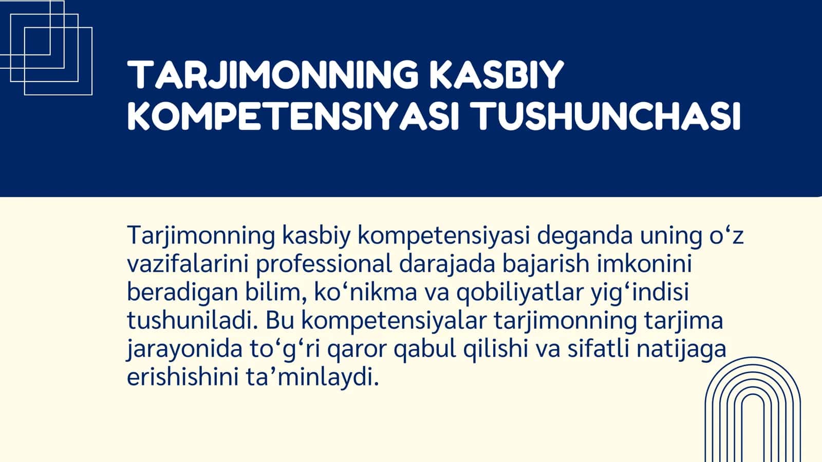 TARJIMONNING KASBIY KOMPETENSIYALARI 3