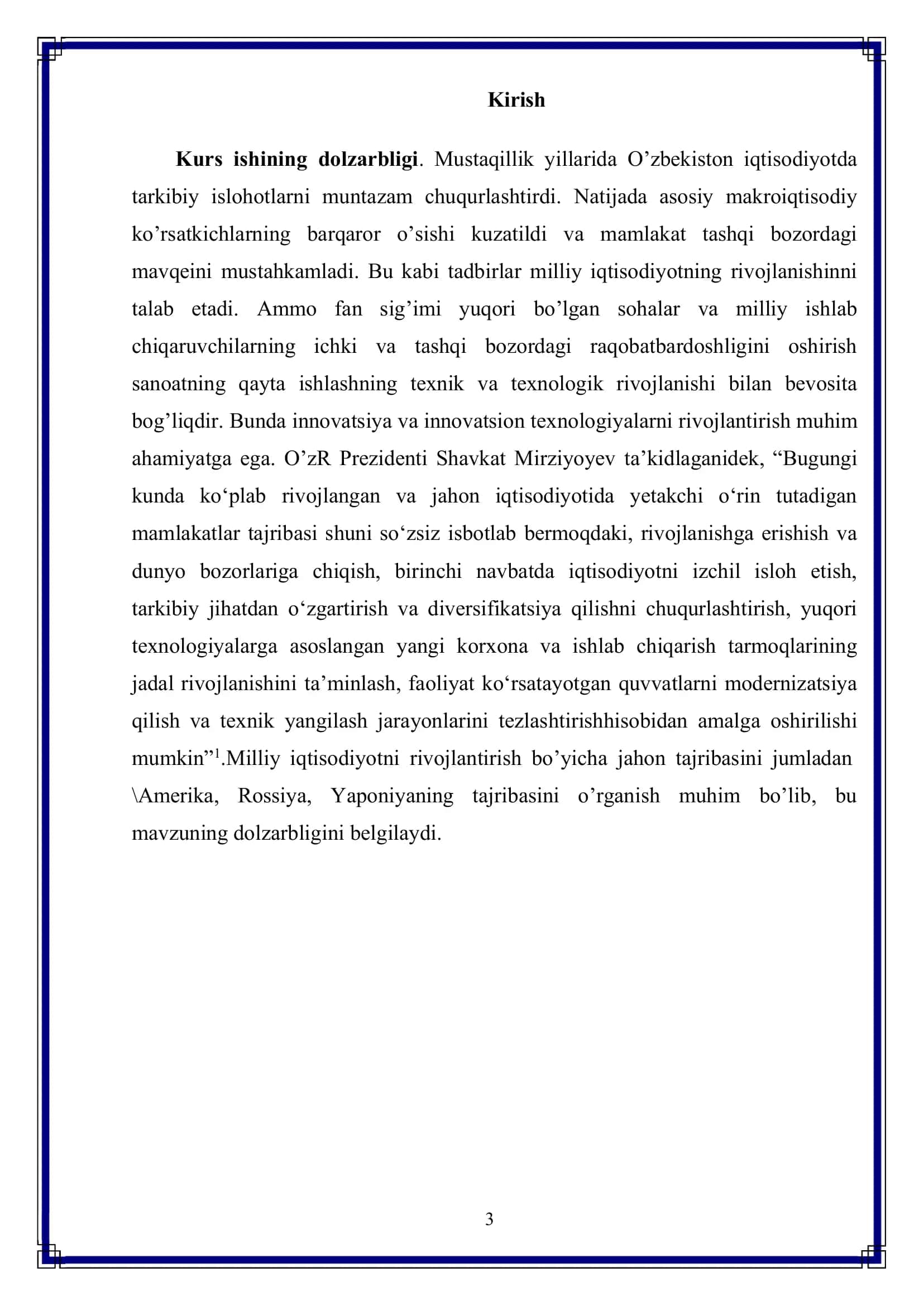 Milliy iqtisodiyot va uning makroiqtisodiy ko'rsatkichlari 3