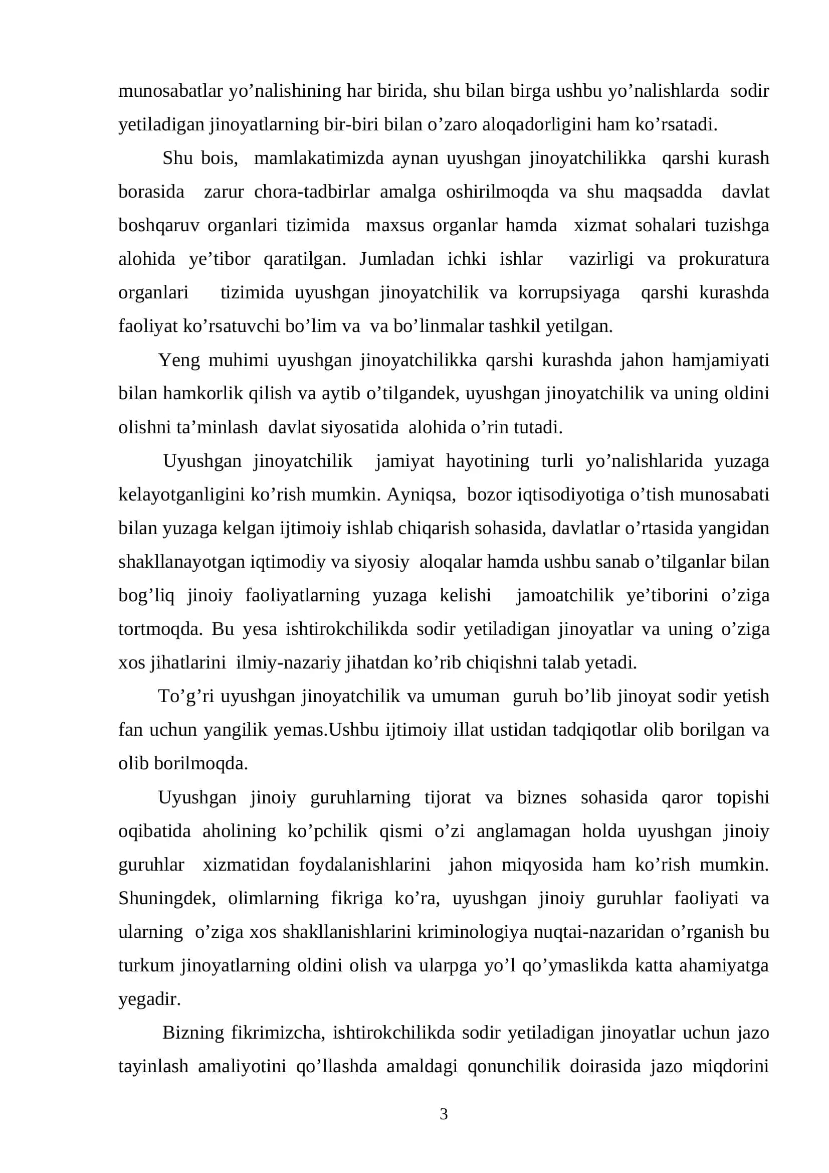 IShTIROKChILIKDA SODIR ETILADIGAN JINOYaTLAR VA ULARGA QARShI KURASh 3