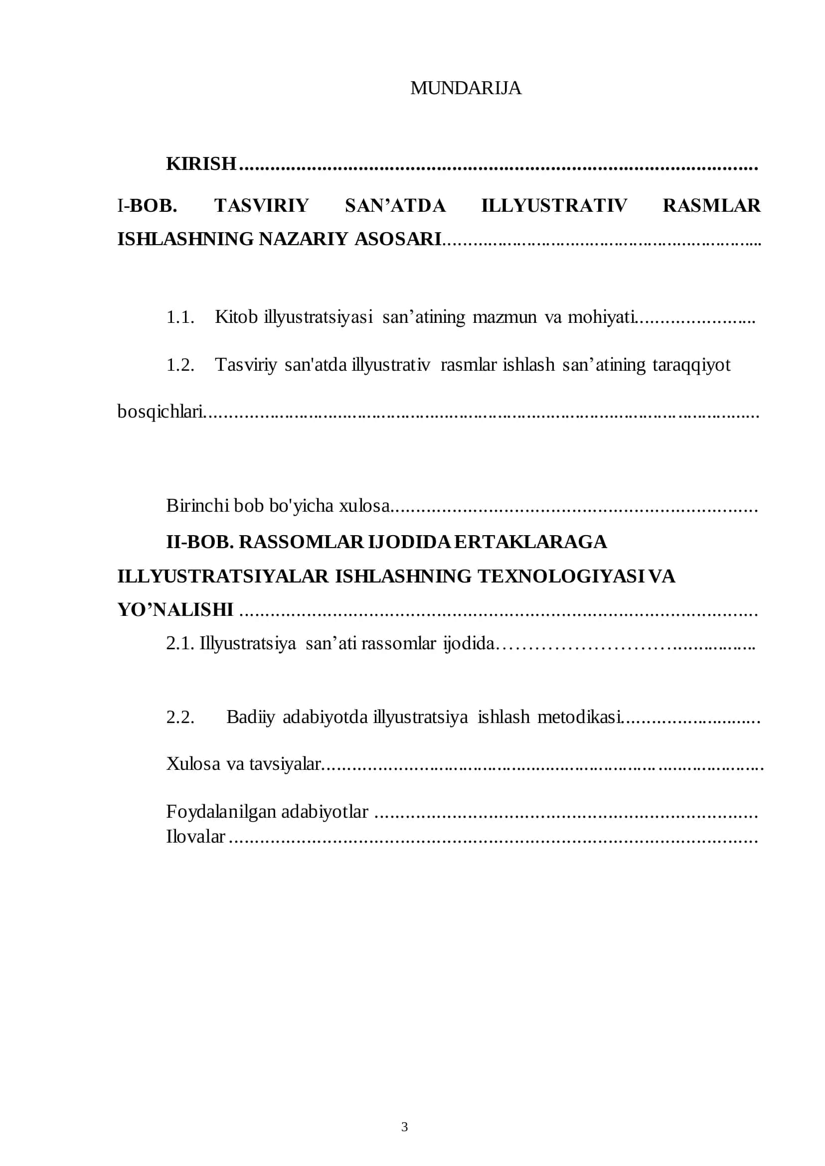 Illyustrativ rasm ishlash darslarida o’quvchilarning badiiy tafakkurini shakllantirishning metodik asoslari 3