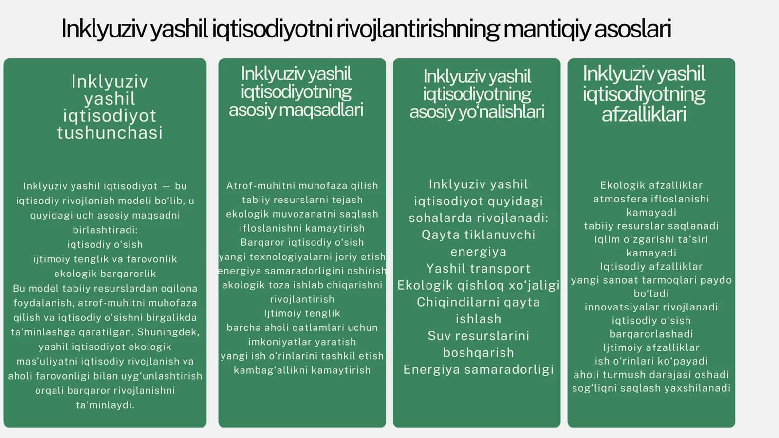 Inklyuziv yashil iqtisodiyotni rivojlantirishning mantiqiy asosolari 3