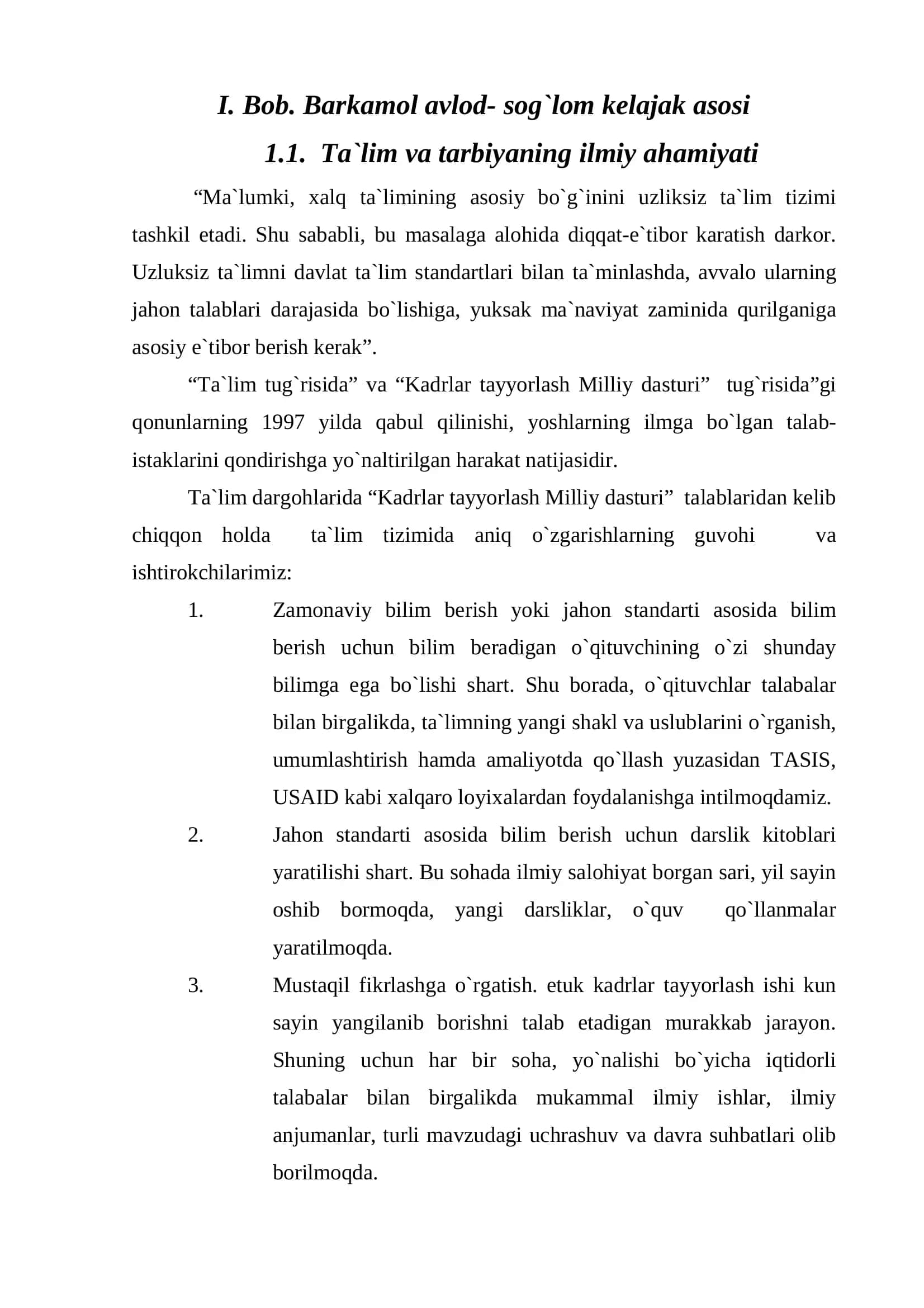 Barkamol avlodni voyaga etkazishning ilmiy pedagogik asoslari 3