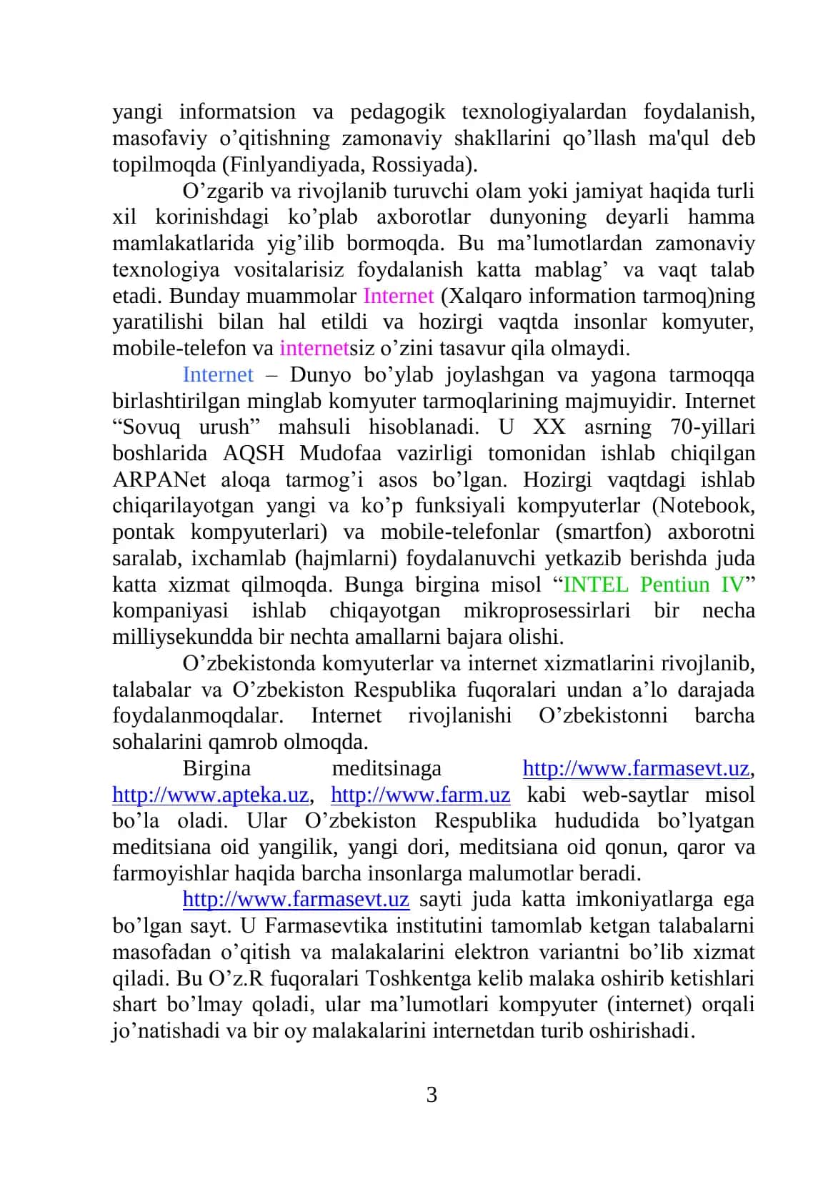 Apteka integratziya qilish algoritmini yaratish 3