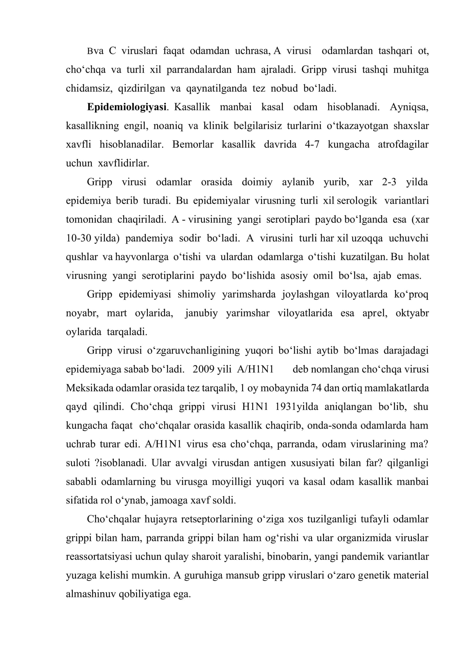 Gripp va boshqa O‘RK da (paragripp, adenovirus infeksiya, rinovirus infeksiya, rinosinstitial infeksiya) va meningokokli infeksiyada hamshiralik ishi 3