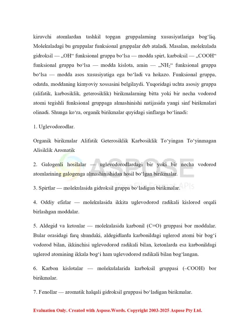 11. Aldegid va ketonlarning olinish usullari. To’yinmagan aldegidlar. Xinonlar 2. Referat 16 bet 4