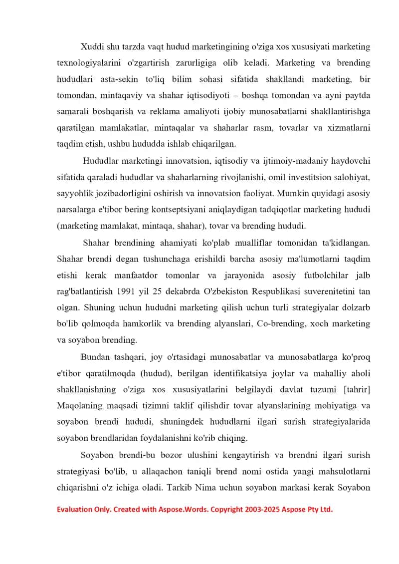 SOYOBONLI BRENDNING MEHMONXONA RIVOJIDAGI AHAMIYATI 4