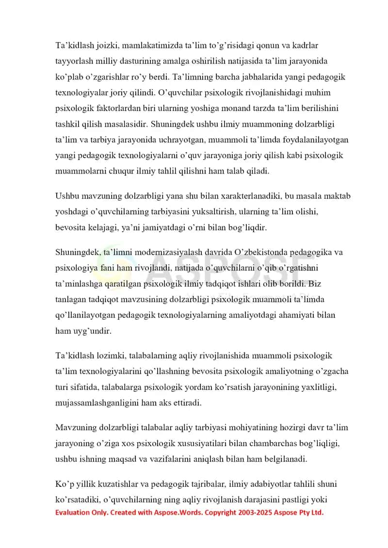 Jahon psixologlarining ta’lim va psixik taraqqiyot borasidagi  qarashlari 4