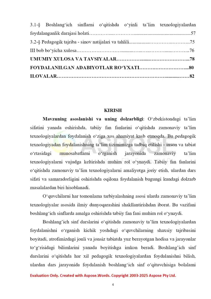 BОSHLАNG‘ICH SINFLАRDА O‘YINLI TА’LIM TEXNОLОGIYАLАRIDАN FОYDАLАNISH METОDIKАSI 4