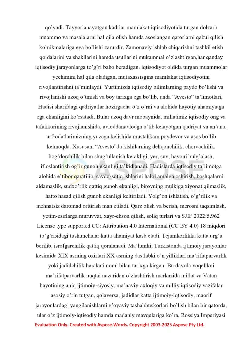 “Savdo tijorat masalasini ilmiy asosda tashkil etish bo’yicha jadidlarning qarashlari va yondashuvi” 4