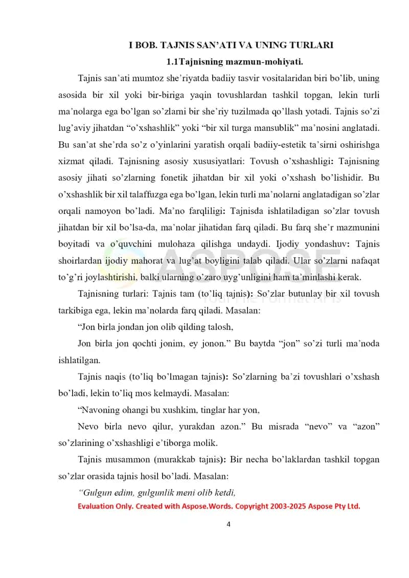 Tajnis Iyhom Tazod San'atlarining Mumtoz She'riyatdagi O'rni 4