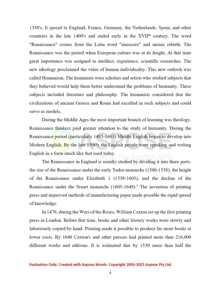 Sonet in english literature 4