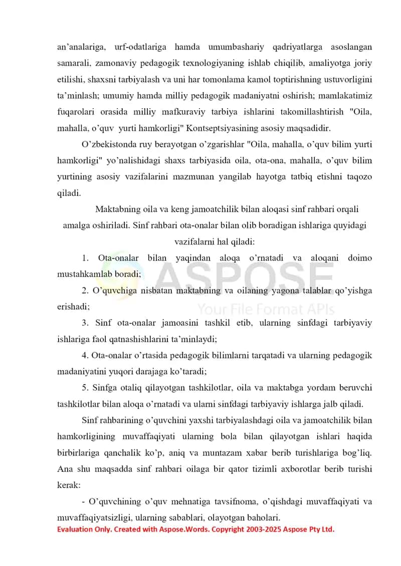 Ta'lim muassasasining ota-onalar jamoatchilik bilan guruh  tarzidagi ishlash shakillari 4